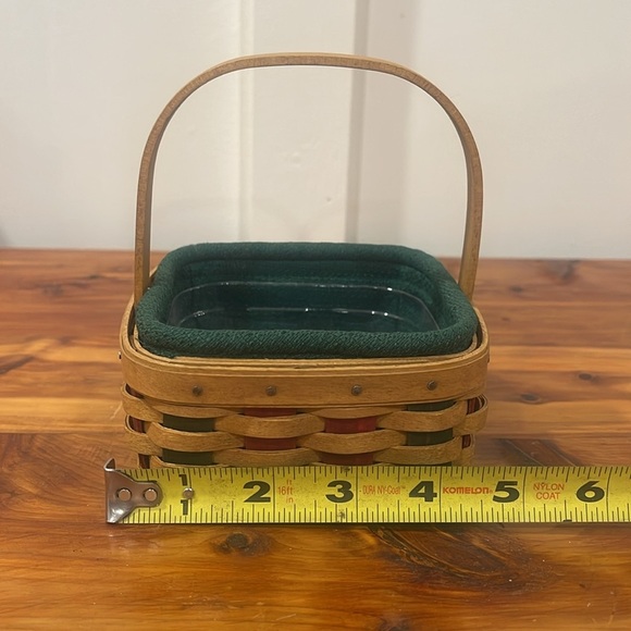 Vtg Longaberger 2003 Holiday Helper Basket - Picture 7 of 7